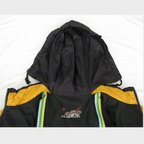 RINGSPUN 'Dakota Tigers No Guts No Glory' Jacket - L Gold/Blk/Wht (SUPER RARE!!) - Picture 15 of 15